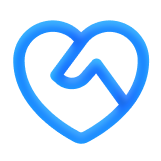 Teamwork - handshake in heart shape